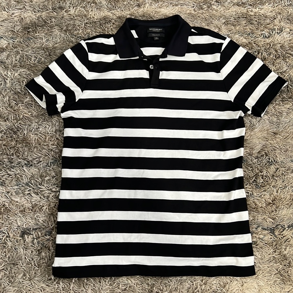 MONOGRAM PIQUE POLO - Picture 1 of 3